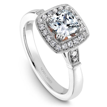 Halo Engagement Ring